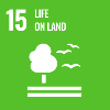 UN Sustainable Development Goal #15 Life on land.