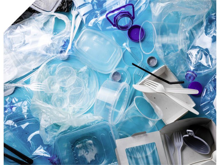 Mixed waste plastic