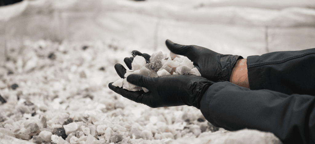 Polystyrene waste feedstock
